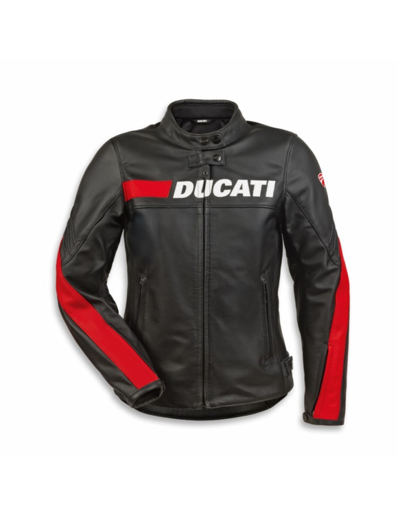 giacca-moto-da-donna-ducati-company-c5-blackred